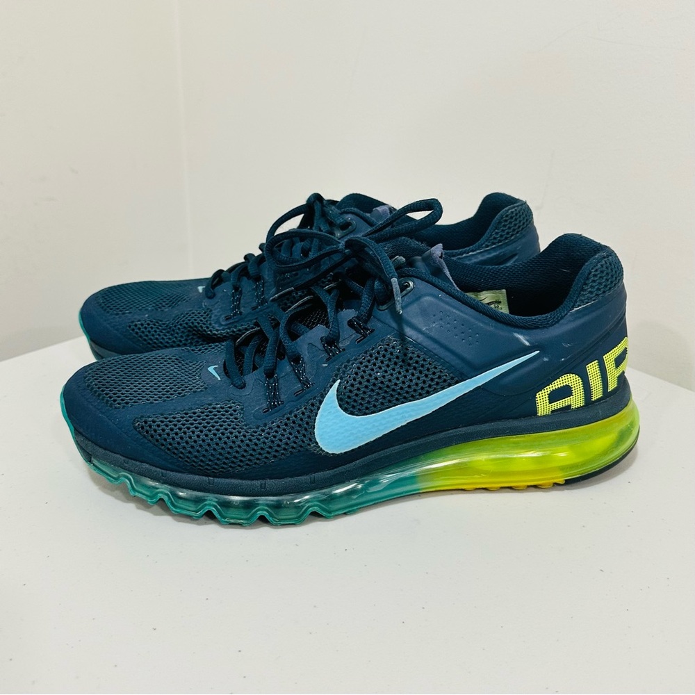 Nike Air Max +2013 Men’s‎ Athletic Shoes Armory Navy 554886-447 Size 12